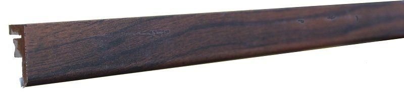 A close up of a piece of wood on a white background.