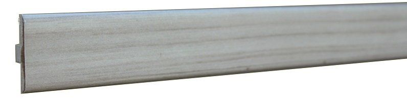 A close up of a piece of wood on a white background.