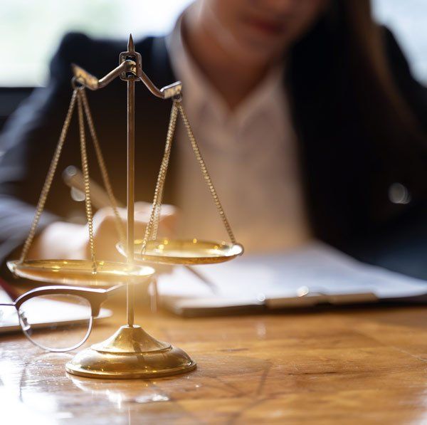 lawyer and scale