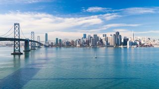 San Francisco Panorama with Bay bridge