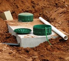 septic tank pipe