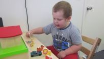 speech pathology, therapist, child talking