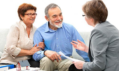 Estate Planning — Senior Couple Meeting with Lawyer in Mount Pleasant, SC Estate Planning — Senior Couple Meeting with Lawyer in Mount Pleasant, SC