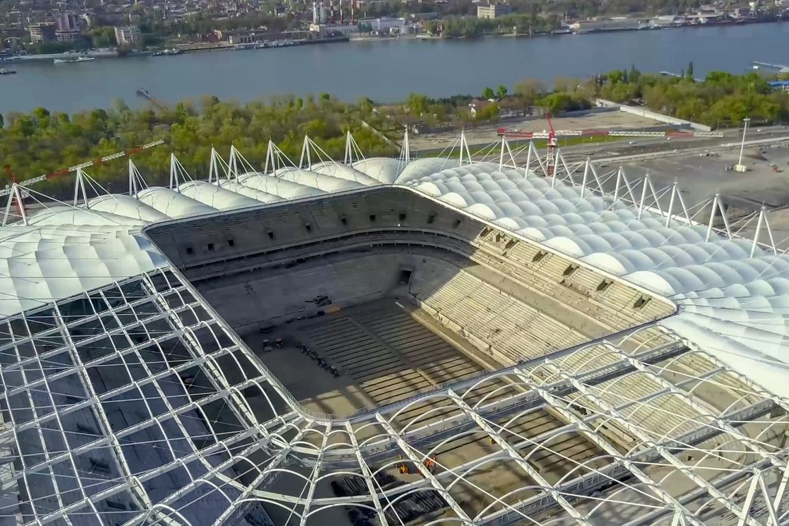 Costruzione di uno stadio