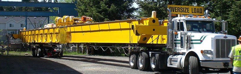 Yellow Long Truck — Tigard, OR — Milwaukee Crane Yellow Long Truck — Tigard, OR — Milwaukee Crane