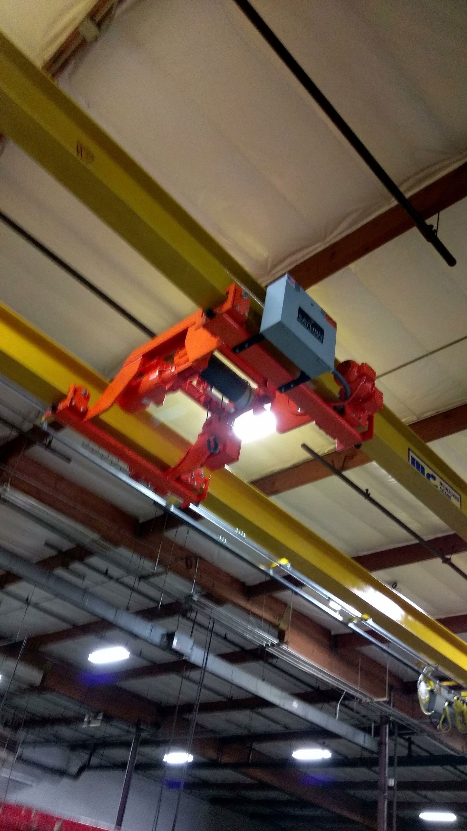 Red and Yellow Crane — Tigard, OR — Milwaukee Crane Red and Yellow Crane — Tigard, OR — Milwaukee Crane