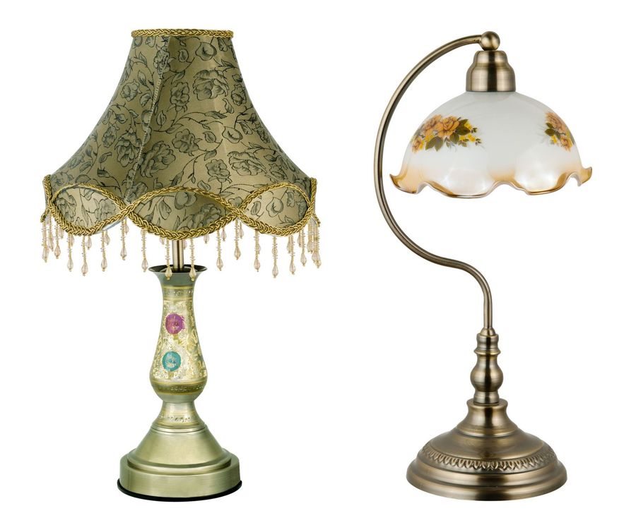 sostituzione vetro di lampade antiche
