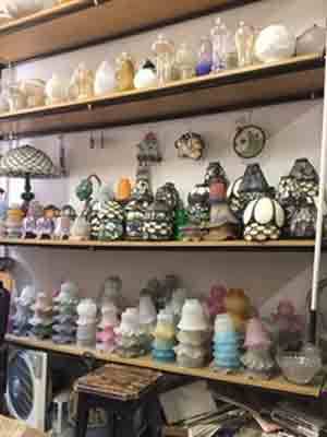 pezzi di ricambio originali per lampade antiche