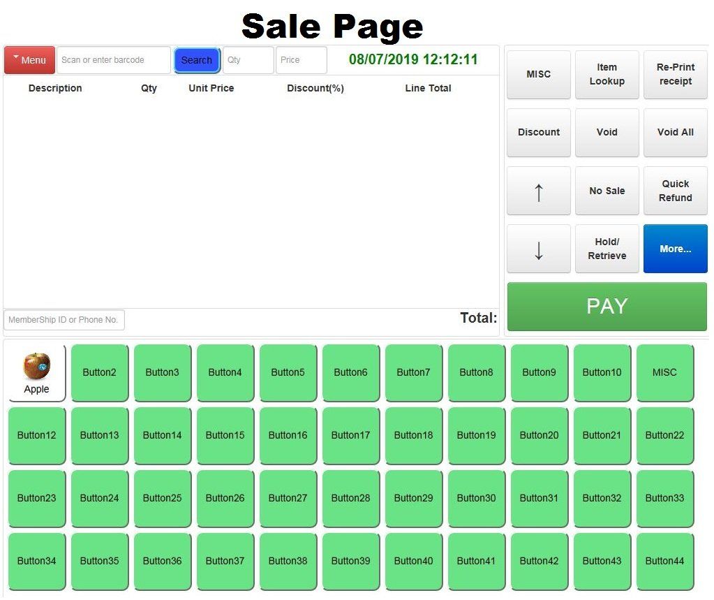 Sale Page