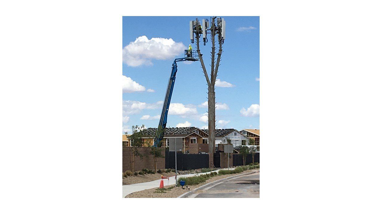 Lennar Rose Ridge cell tower in Henderson, Nevada