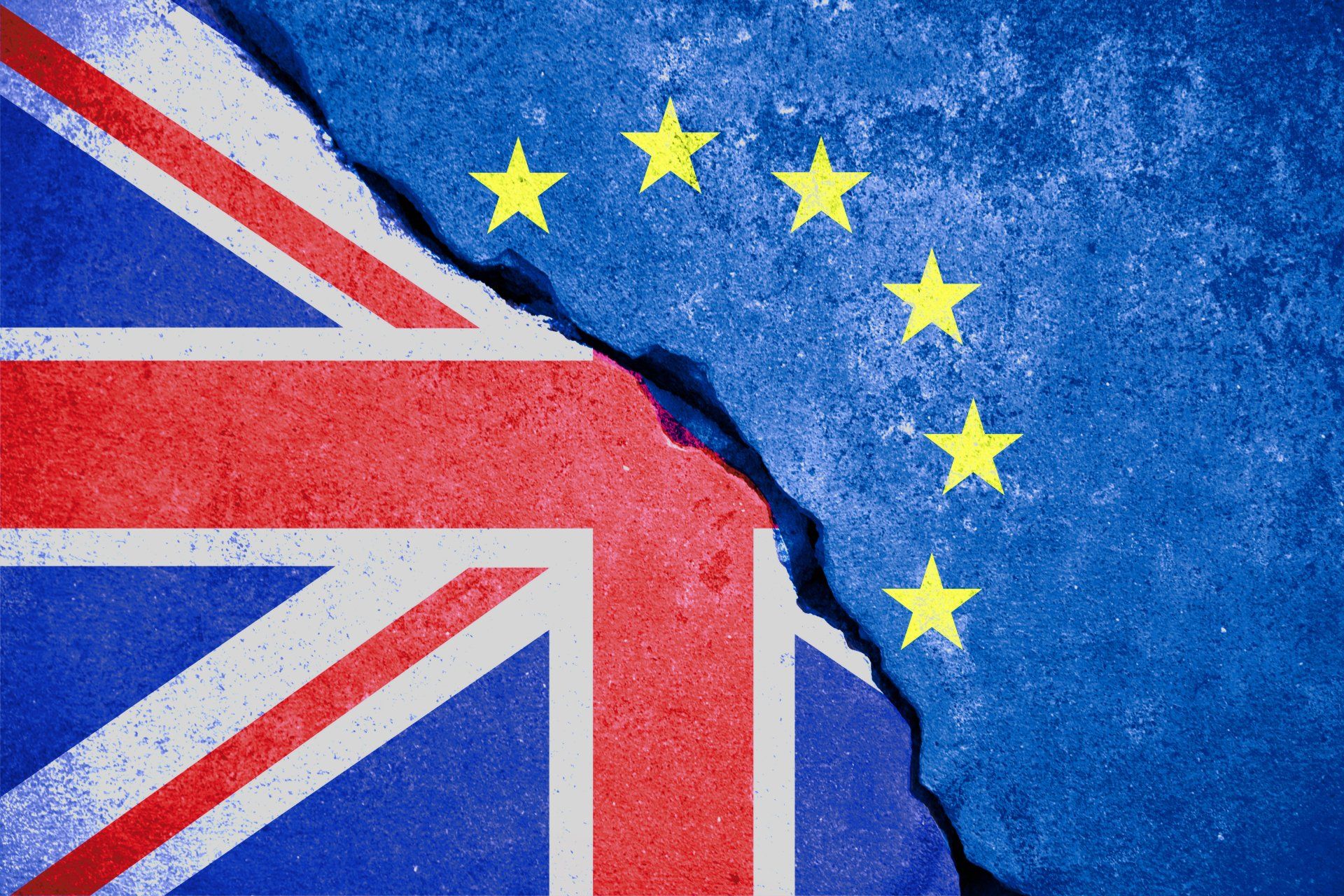 UK AND EU FLAG