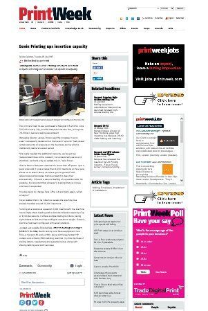 genie printing and mailing newsletter