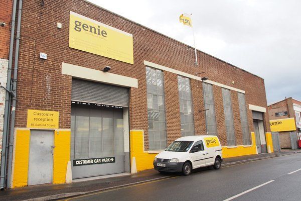 outside the genie printing company