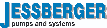 Jessberger Pumpen- und Systemlogo in blauer Schrift.