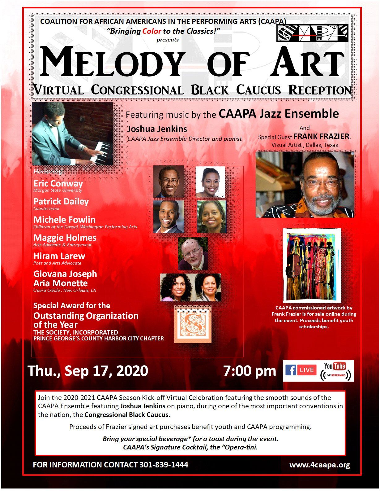 Melody of Art: Virtual Caucus Reception