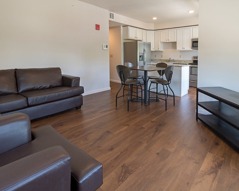 116 w walnut kitchen & lving room