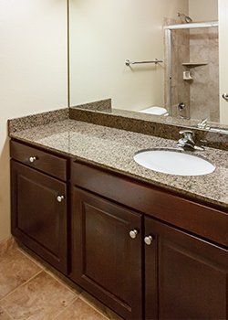 individual bathrooms