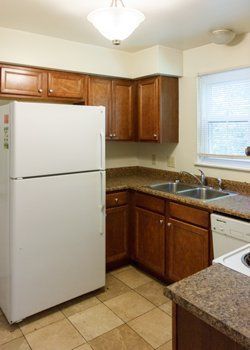 equipped kitchen