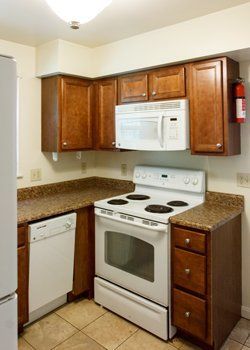 equipped kitchen