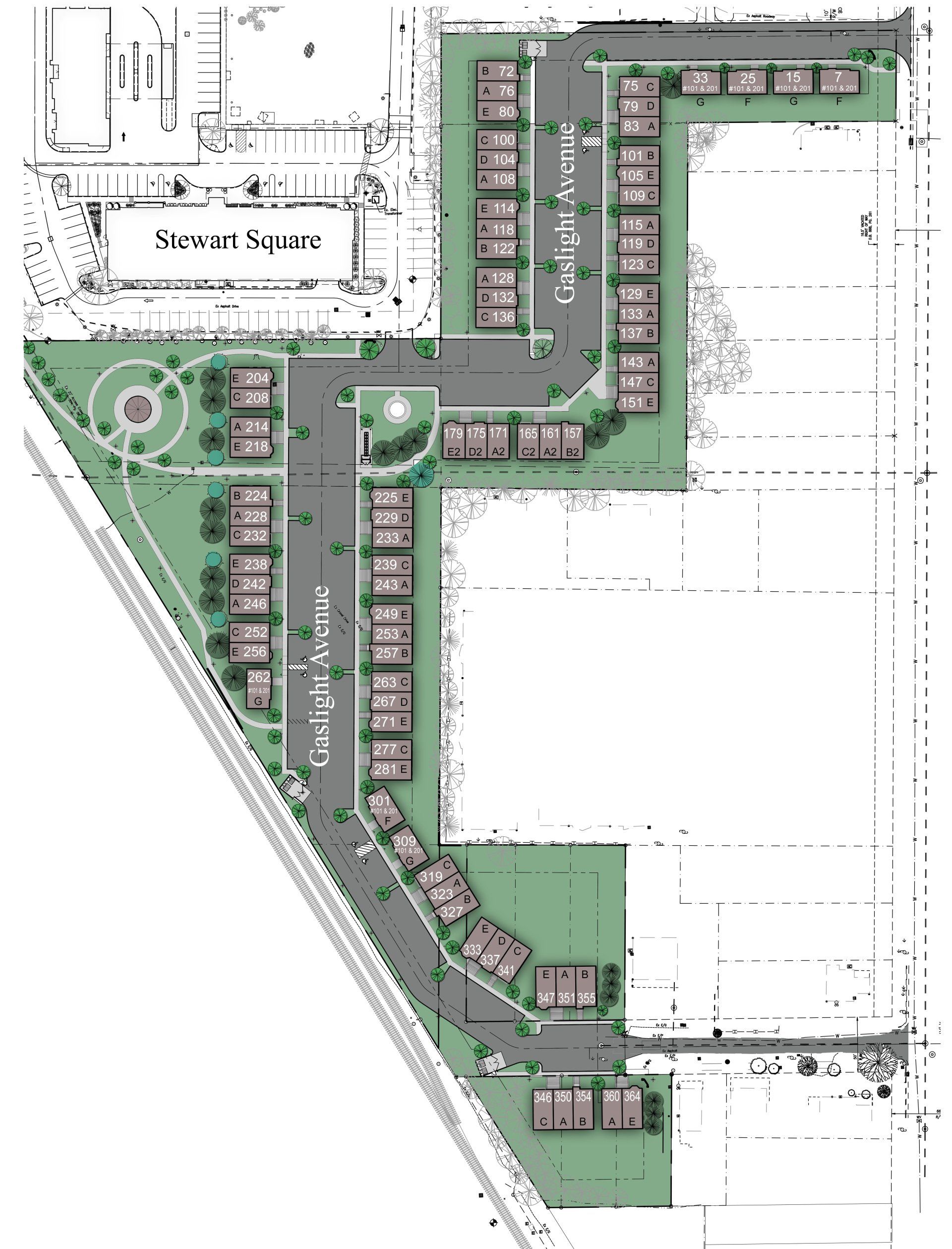 brownstone site plan