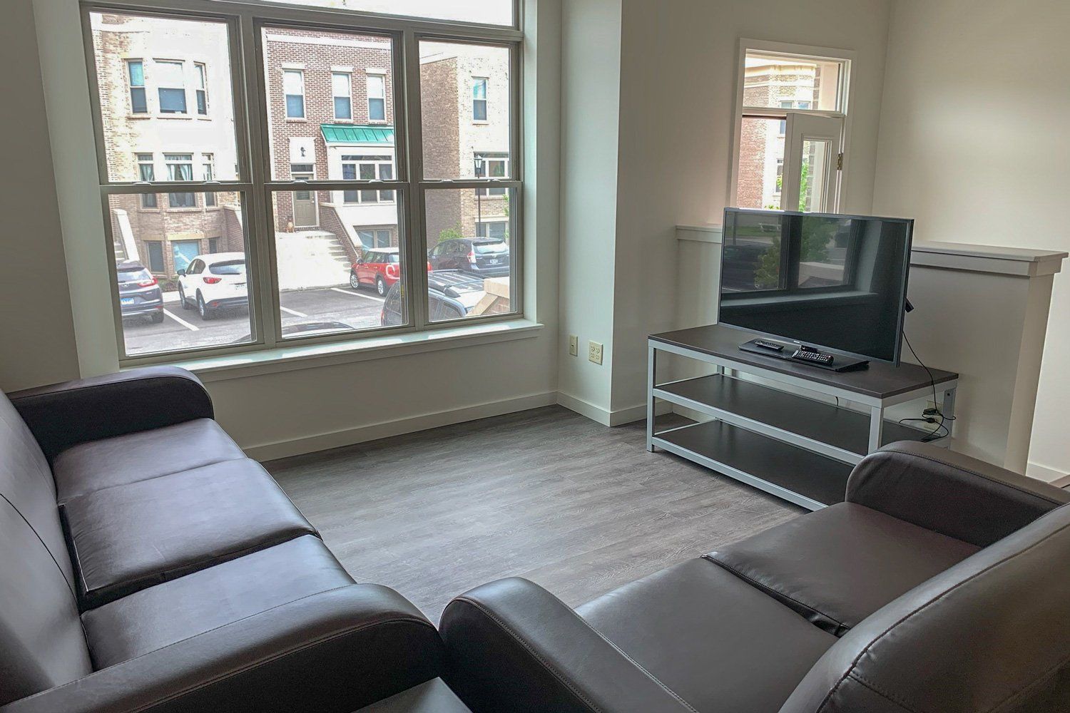 living room in brownstones