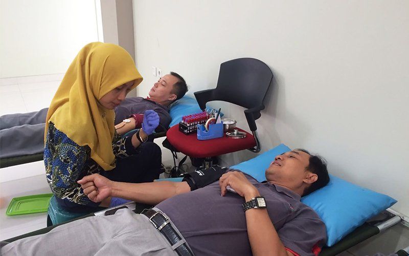 Donor Darah Unit VI pt spindo