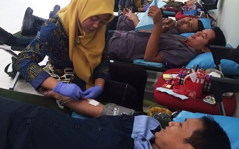 Kegiatan Donor Darah Unit VI CSR