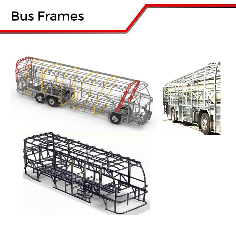 mechanical tubes for bus frames