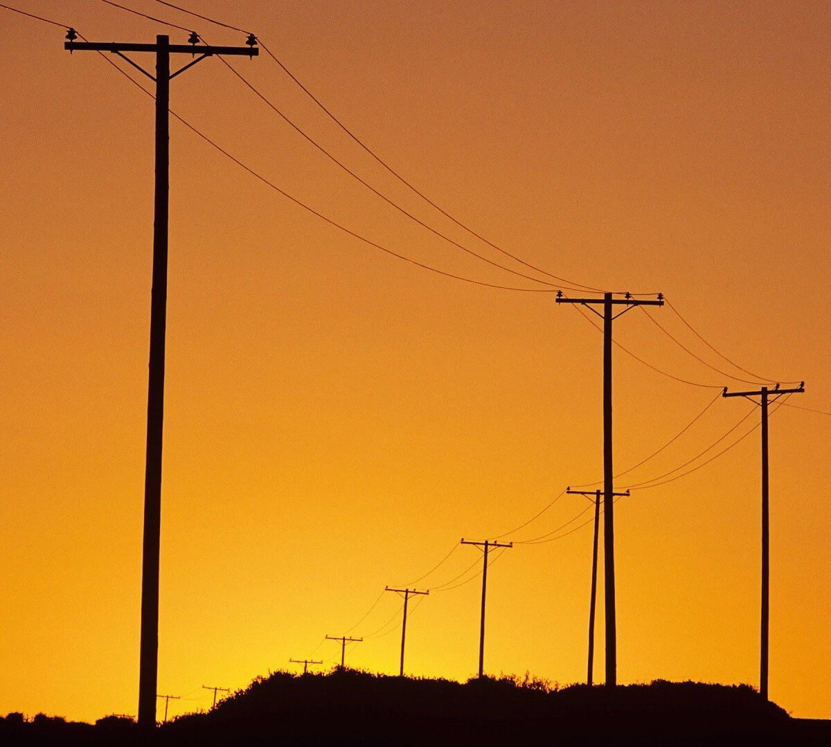 electric poles