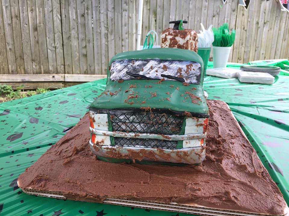 3D edible cake