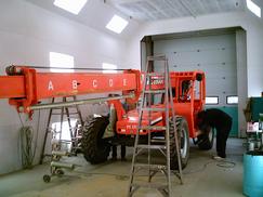 Heavy Equipment on Paint Booth - painting for cars in Runnemede, NJ Heavy Equipment on Paint Booth - painting for cars in Runnemede, NJ