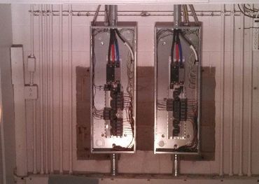 Two stripped wires