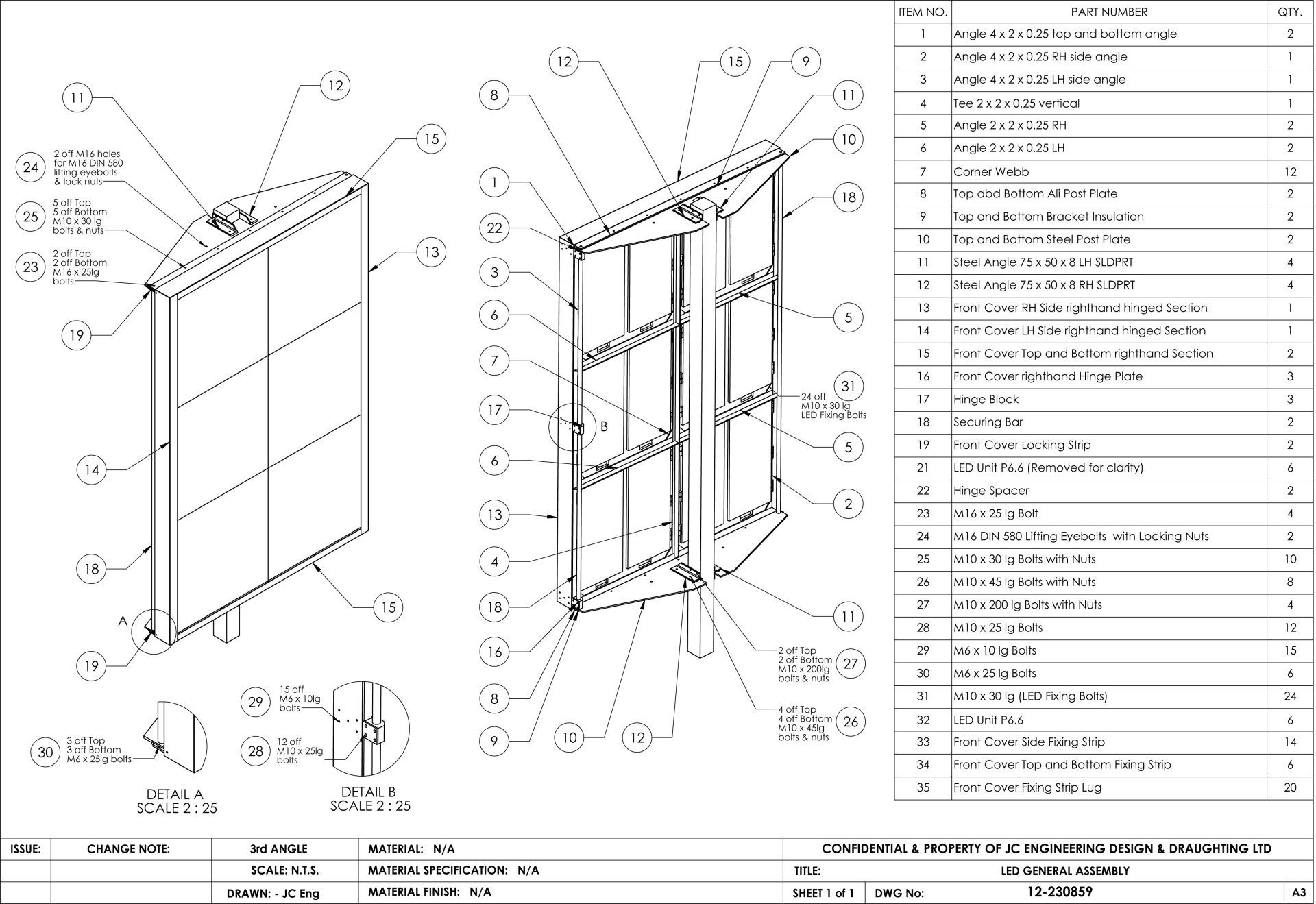 LED Frame