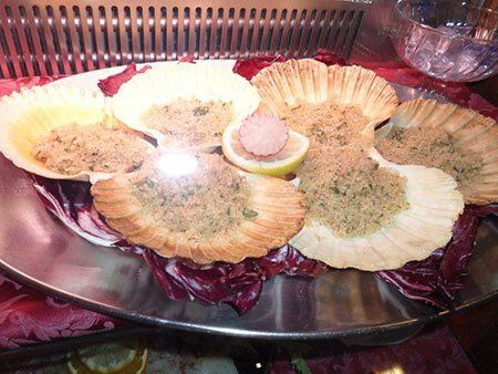 capesante gratinate
