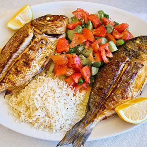 Baked Whole Flippin Snapper with Sweet Stuffing Mix recipe