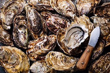 Oysters Upshucked/Live