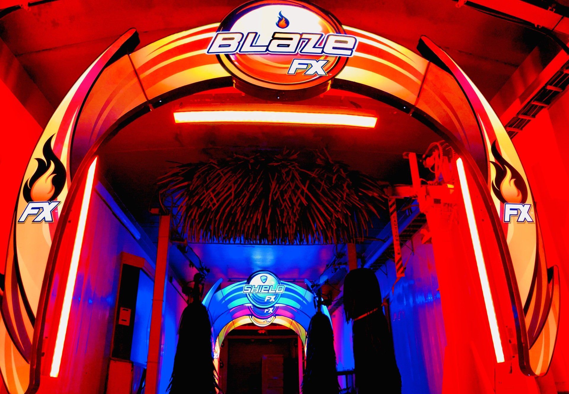 in the tunnel at Park Place Car Wash in Florida