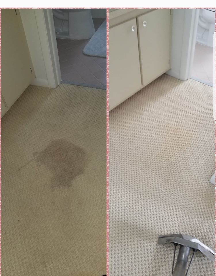 Before and After Cleaning the Carpet — Naples, FL — Superior Steam