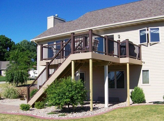 Westbury Aluminum Deck and stair Railing
