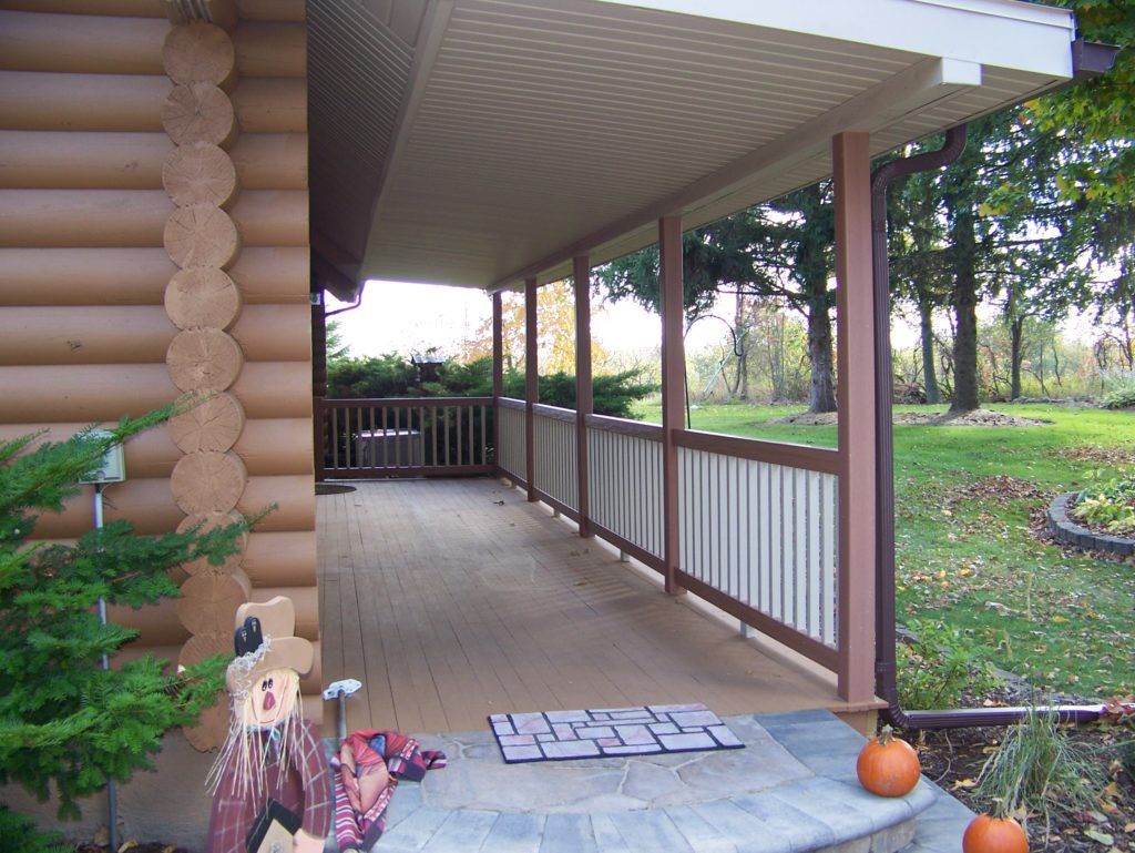 Porch railing