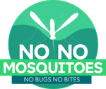 no no mosquitoes logo no bugs no bites
