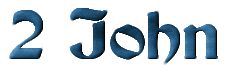 The name john is written in blue letters on a white background.