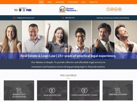Website promoting 