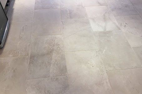 Marble flooring