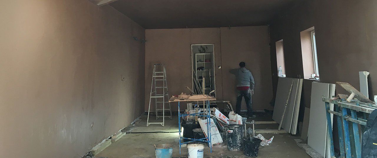 Plastering