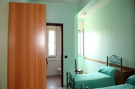 stanza casa di cura per anziani