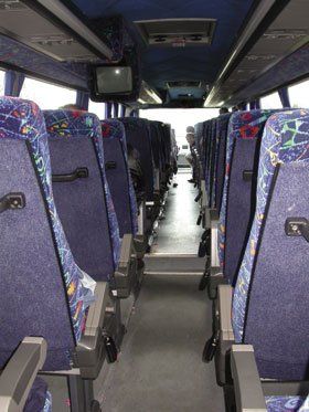 Coach hire services - Cheshire - Ark Coachline Ltd  - Coach hire services