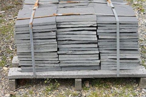 Square Cut Black Slate — Veneer Stone in Christiansburg VA