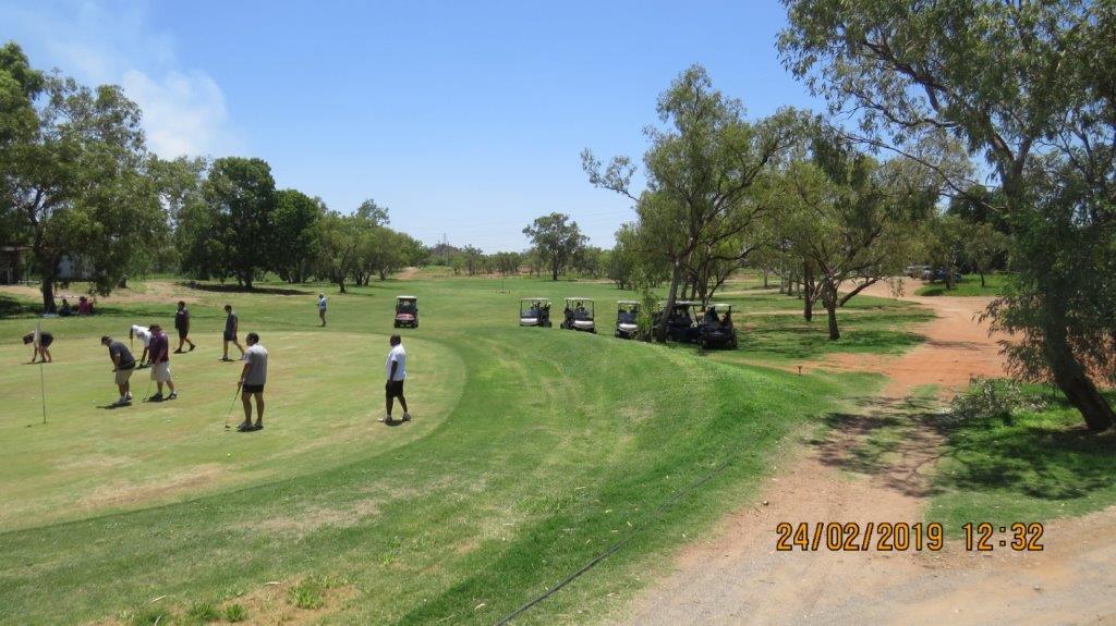 golf field