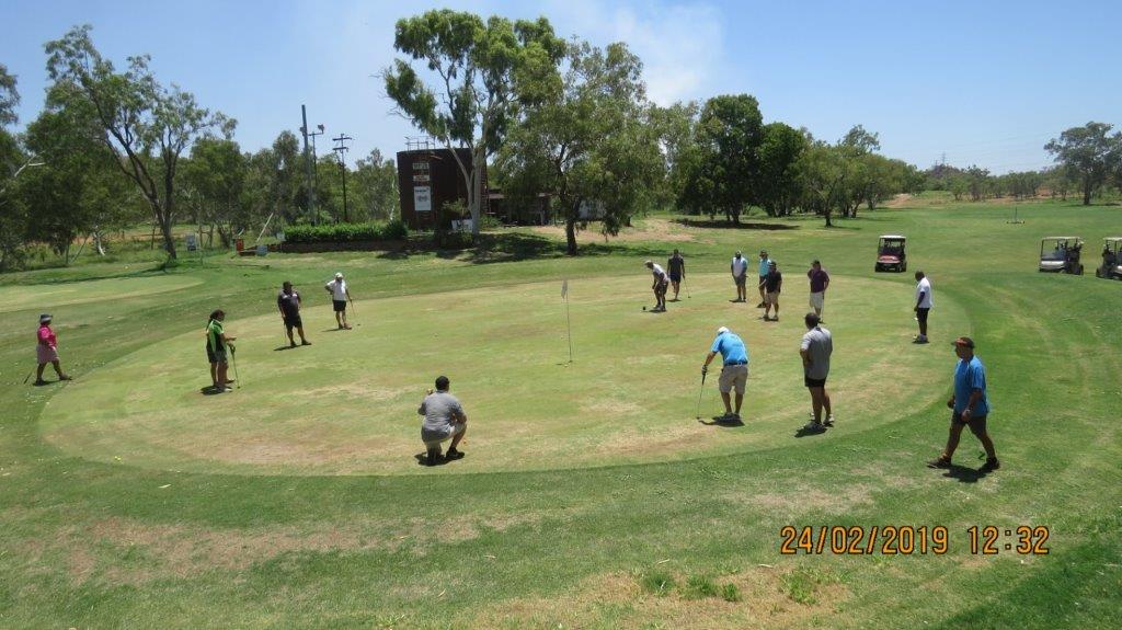 golf field